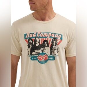 NWT - Bad Company Straight Shooter Graphic Band Tee